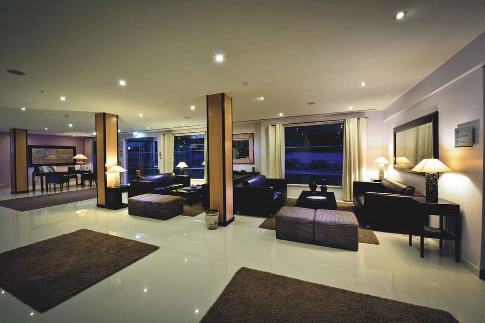 Een foto van het interieur van Vila Gale Collection Praia