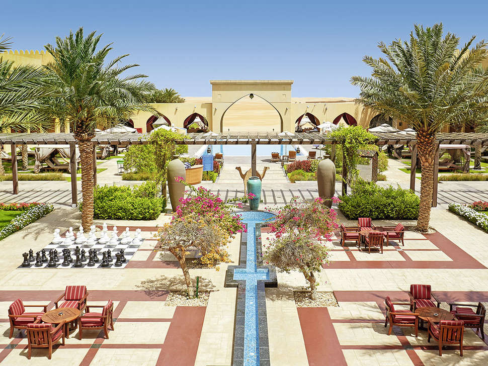 Ein Foto von der Außenansicht des Aldhafra Resort