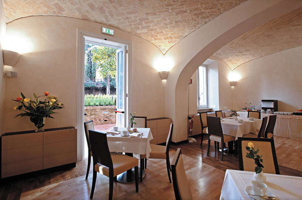 Ein Foto von den Einrichtungen im Kolbe Hotel Rome