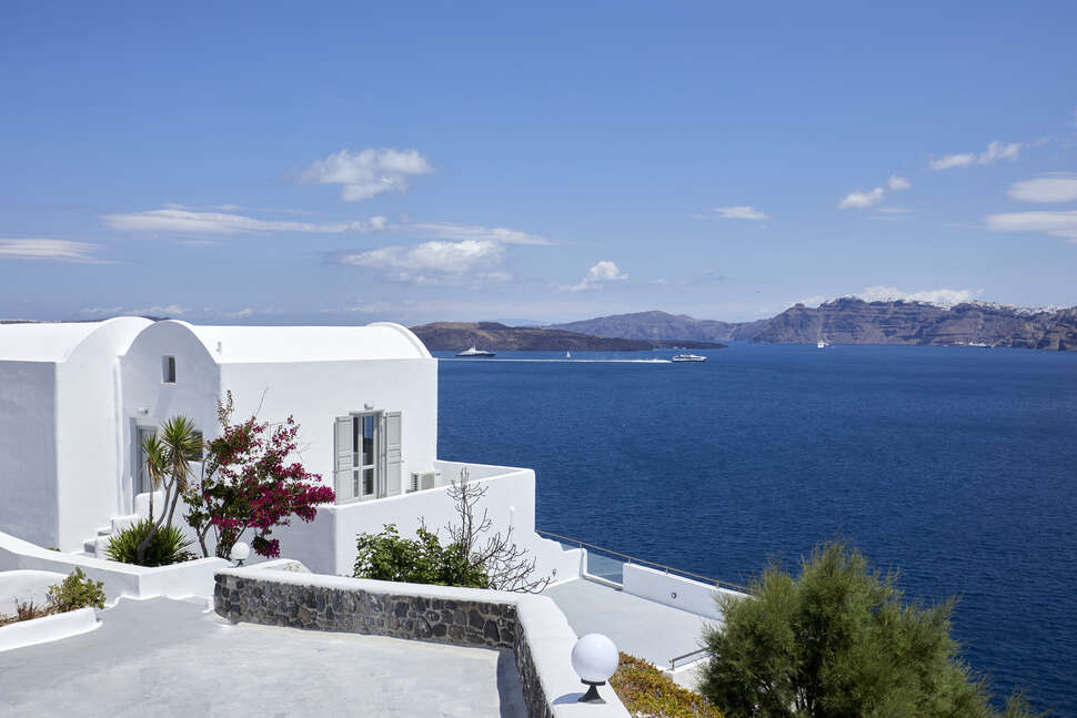 Ein Foto Santorini View Hotel