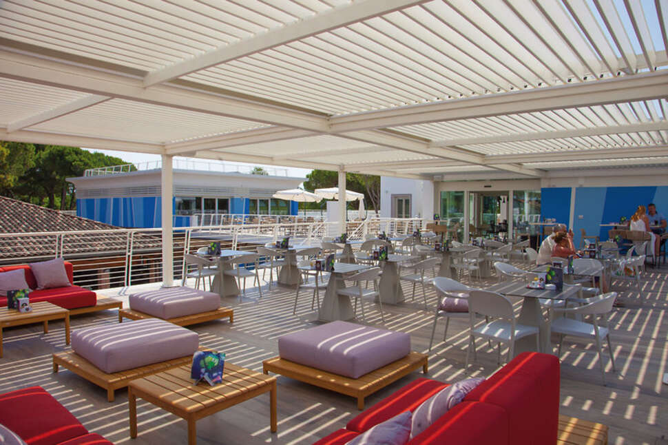 Een foto van het terras bij Camping Village Cavallino