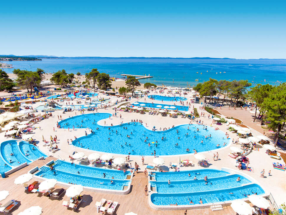 Een foto van het zwembad bij Zaton Holiday Resort Appartementen