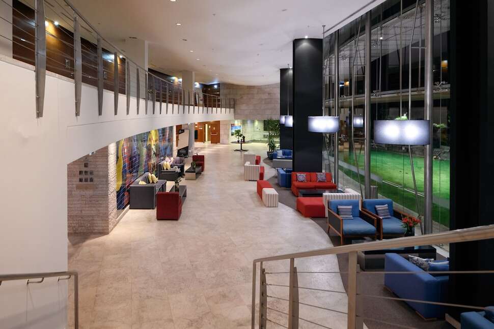 Een foto van het interieur van Pestana Vila Sol Golf Vilamoura