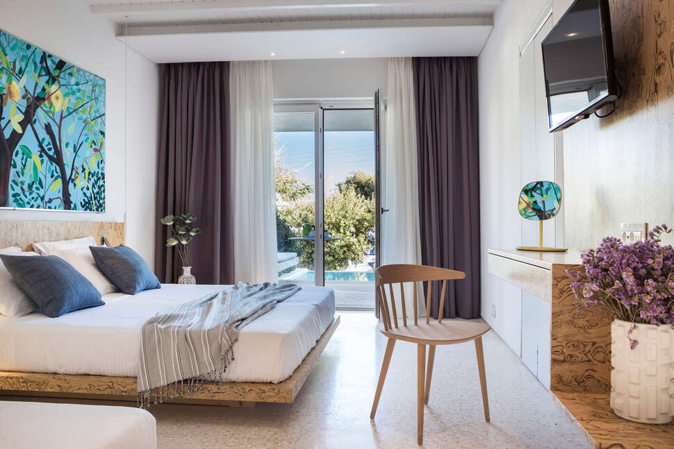 Ein Foto Mykonos Dove Beach Hotel