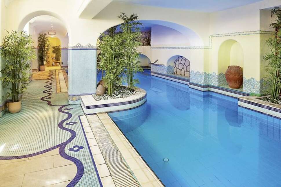 Een foto van het zwembad bij Sorriso Thermae & Resort