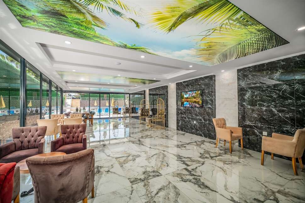 Een foto van het interieur van Arsi Paradise Beach