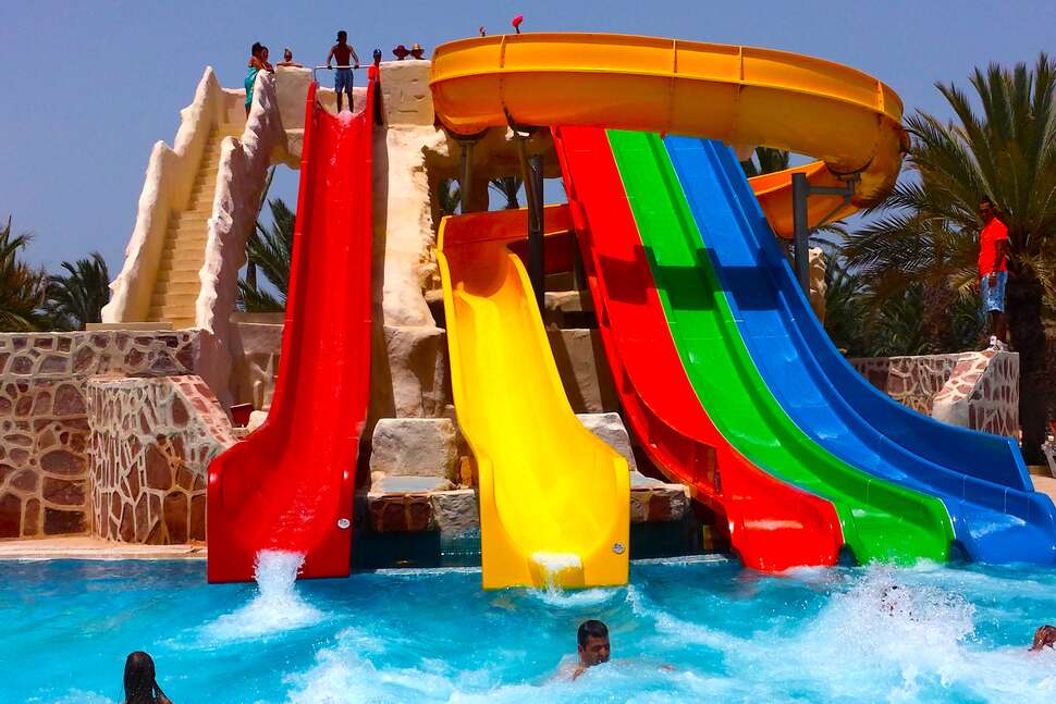 Ein Foto vom Pool im Baya Beach Aqua Park Resort & Thalasso