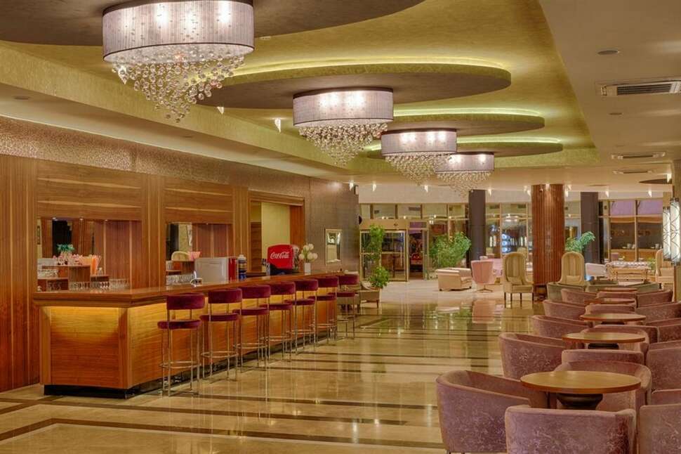 Ein Foto von den Einrichtungen im Hotel Golden Rock Beach