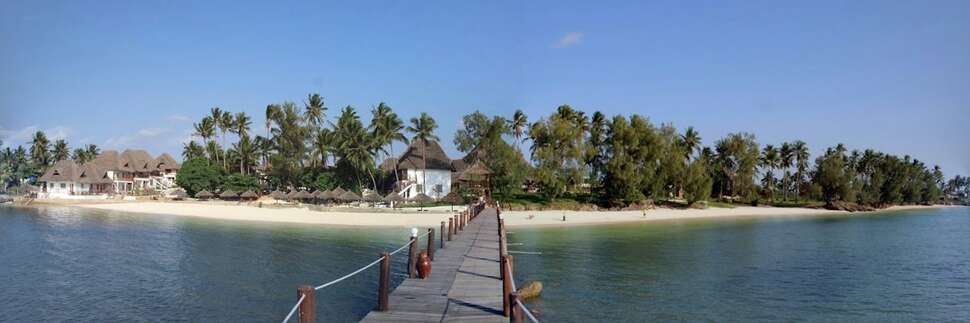 Een foto van het strand bij Paradise Beach Resort Zanzibar