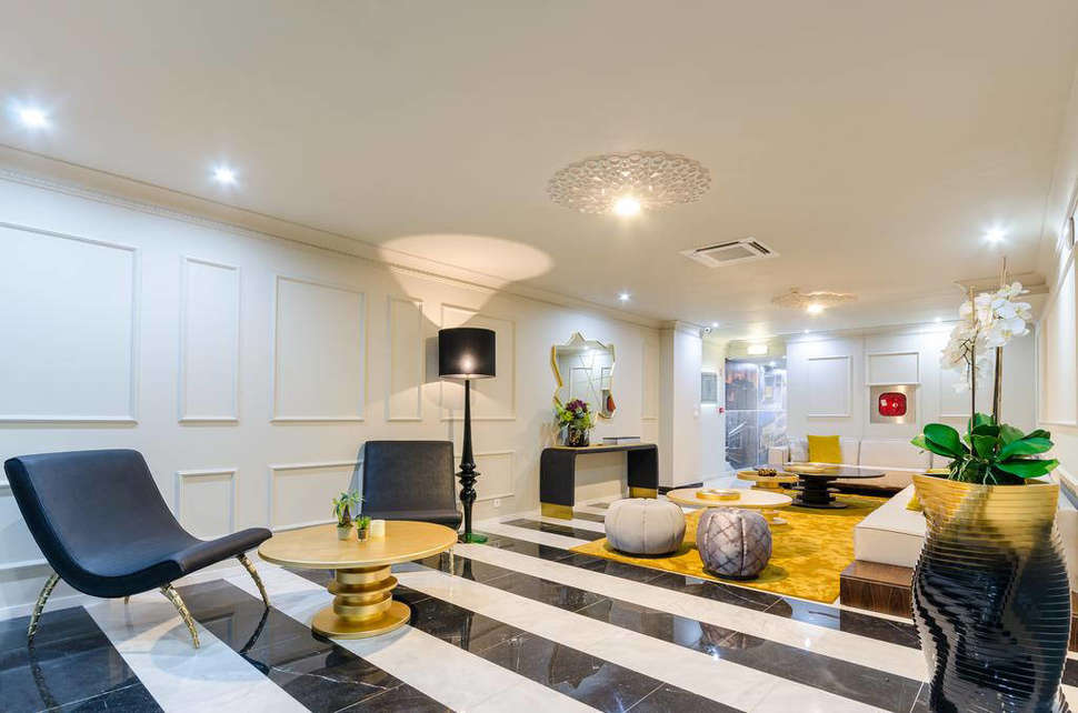 Een foto van het interieur van Hotel Borges Chiado