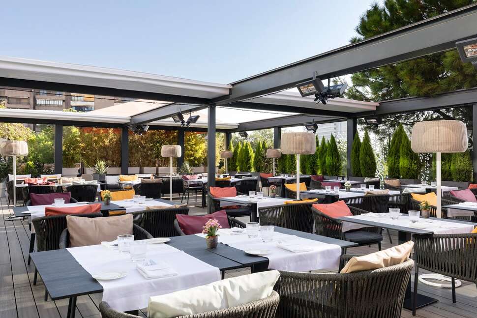 Een foto van Hotel Puerta America Madrid