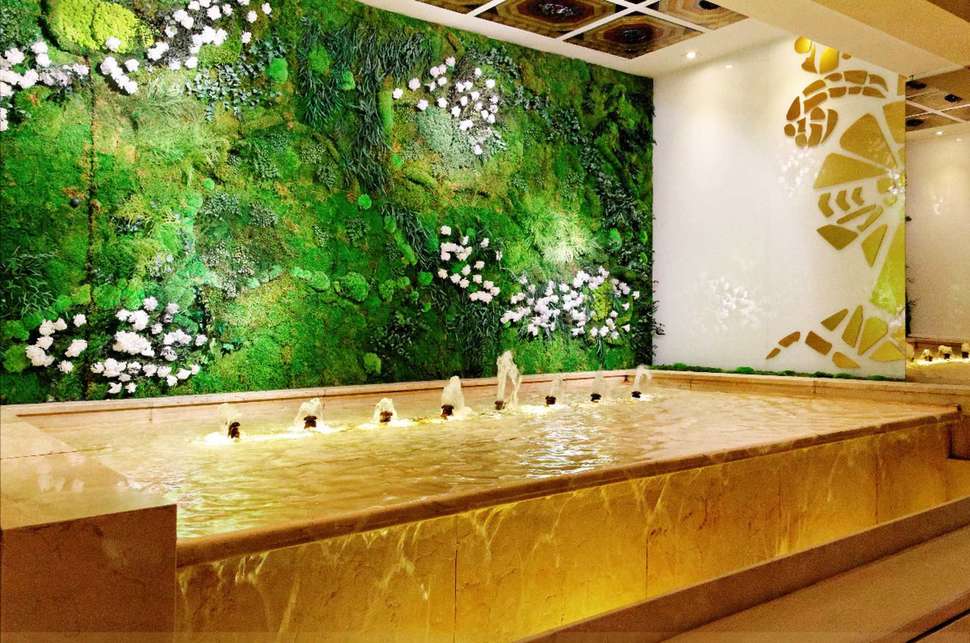 Ein Foto vom Innenbereich im Hotel Mayorazgo