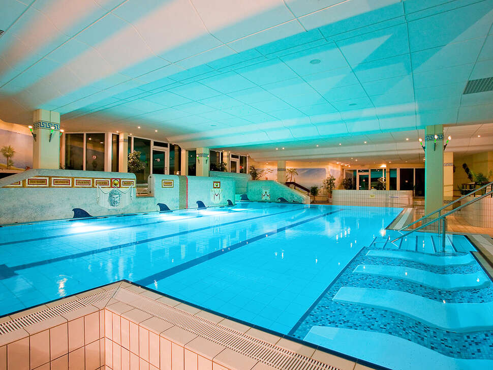 Een foto van het zwembad bij Predigtstuhl Resort