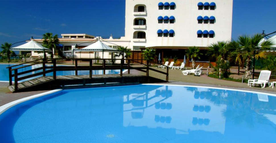 Een foto van een overzicht van Hotel Baia d’Oro