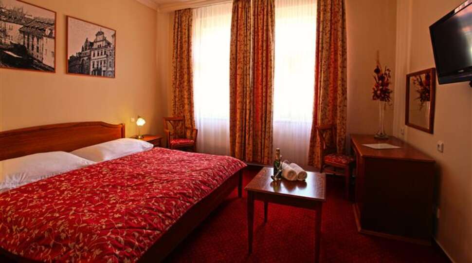 Een foto van een overzicht van Hotel Anna