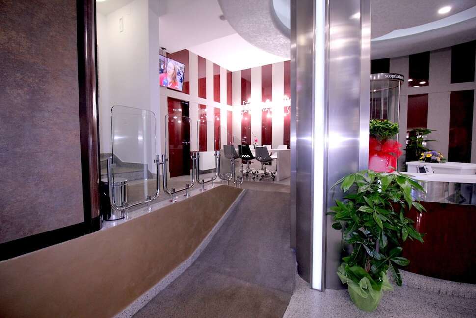 Een foto van het interieur van Hotel Fly