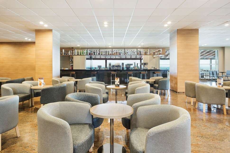 Een foto van het interieur van Hotel Best Negresco
