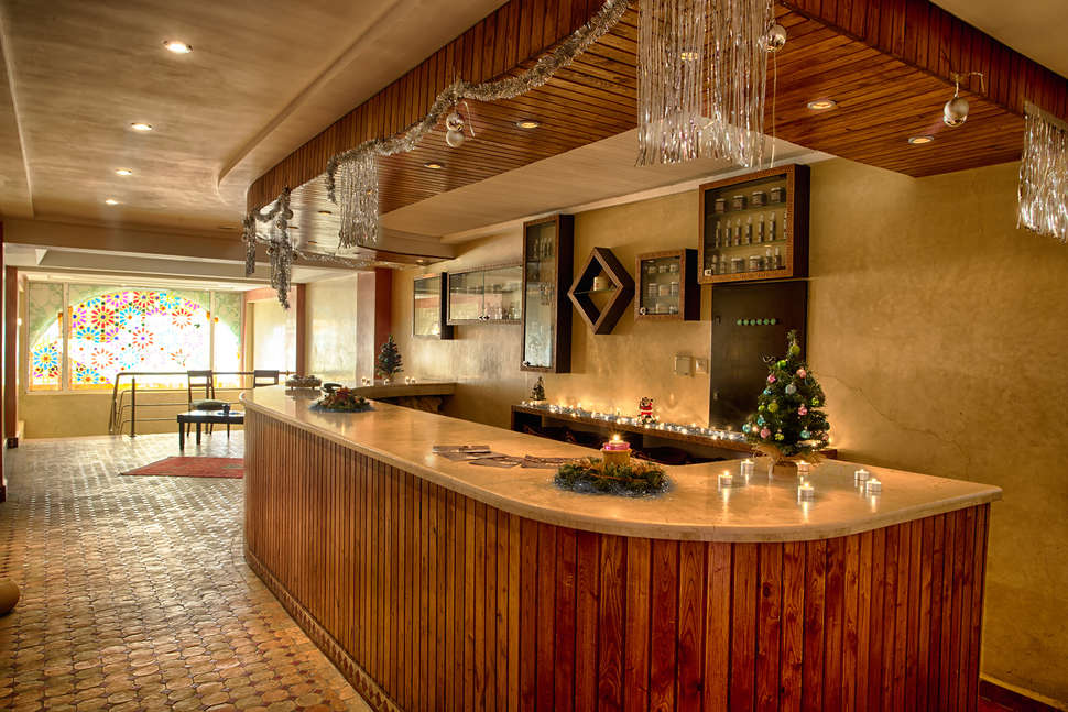 Een foto van het interieur van Hotel Club Al Moggar Garden Beach