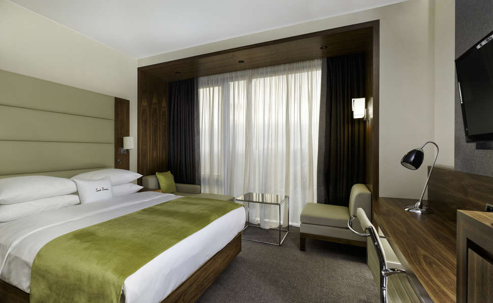 Een foto van een overzicht van DoubleTree by Hilton Zagreb