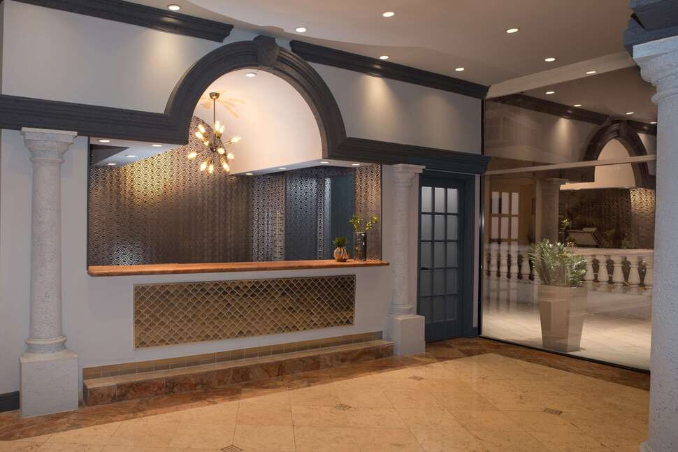 Een foto van het interieur van Lexington Hotel Miami Beach