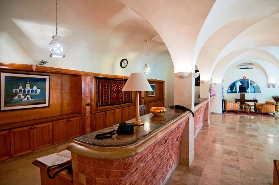Een foto van het interieur van Club Salammbo Hammamet