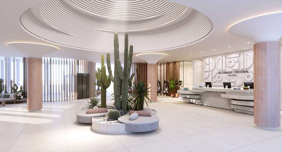 Een foto van het interieur van HD Parque Cristobal Gran Canaria