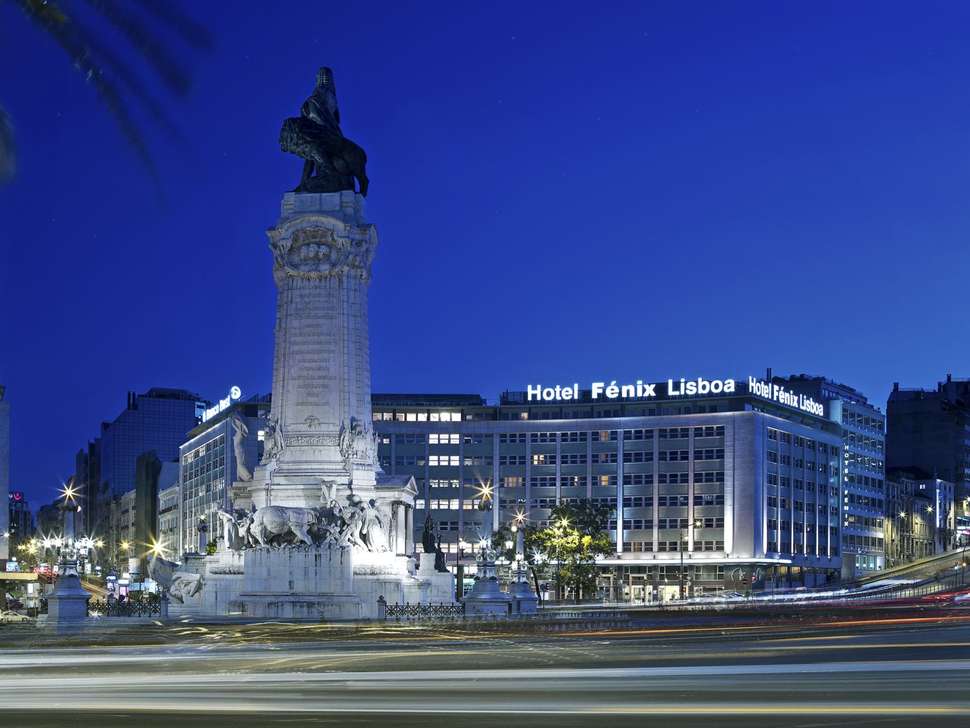 Ein Foto von der Außenansicht des Hotel HF Fenix Lisboa
