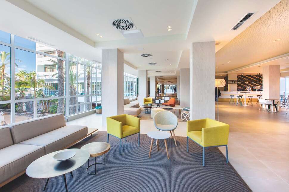 Een foto van het interieur van Abora Buenaventura by Lopesan Hotels