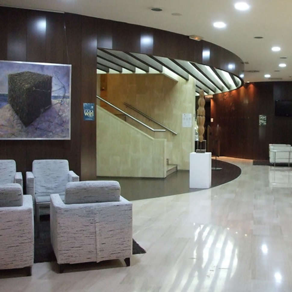 Een foto van het interieur van Eurostars Centrum Alicante