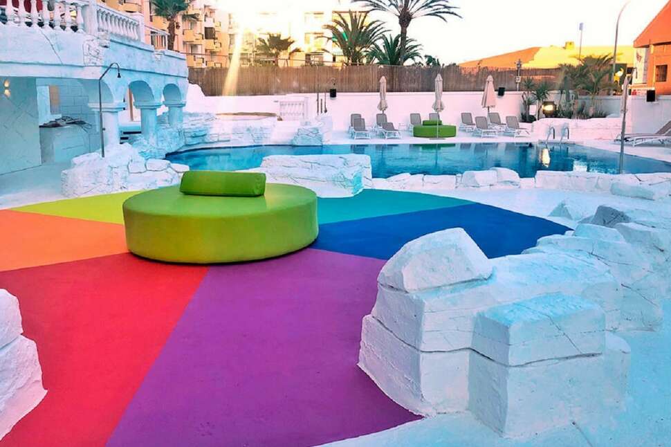 Een foto van het zwembad bij Hotel Ritual Maspalomas