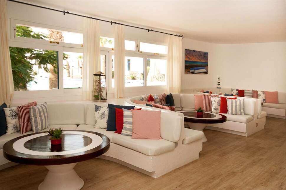 Een foto van het interieur van Appartementen Panorama
