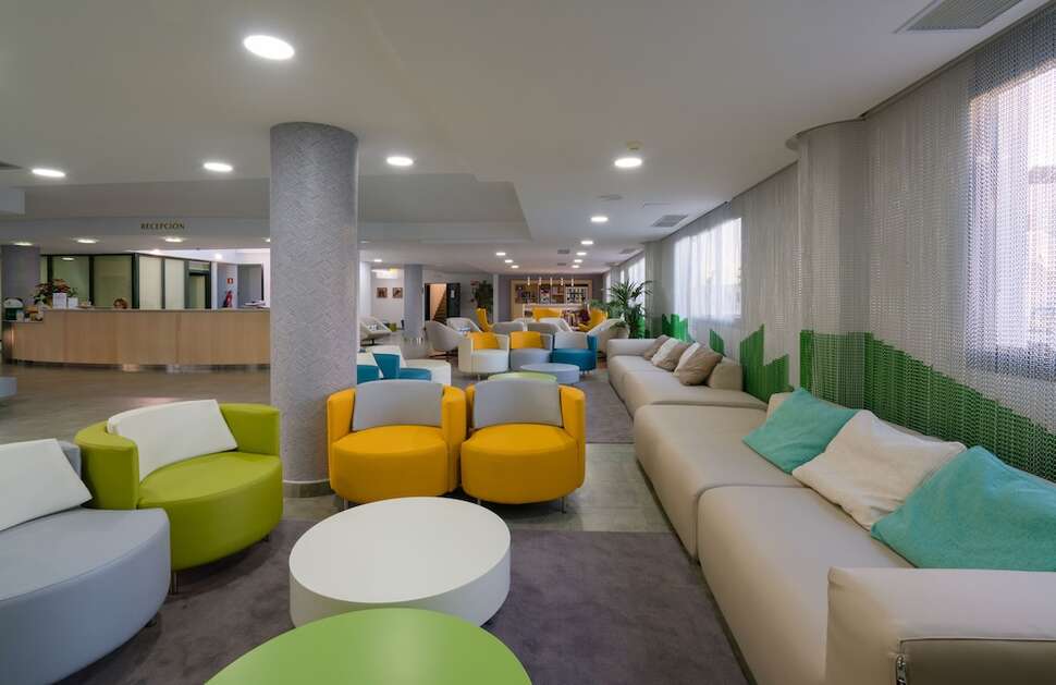 Een foto van het interieur van Relaxia Lanzaplaya Appartementen