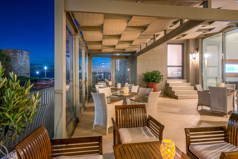 Een foto van de faciliteiten bij Mitsis La Vita Beach Hotel
