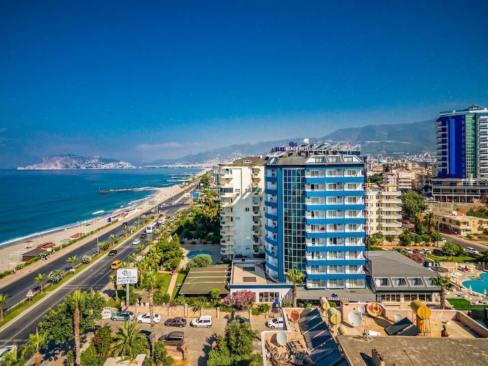Ein Foto von der Außenansicht des Arsi Blue Beach Hotel