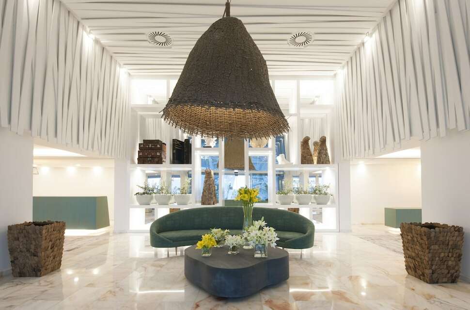 Een foto van het interieur van Alto Lido Hotel
