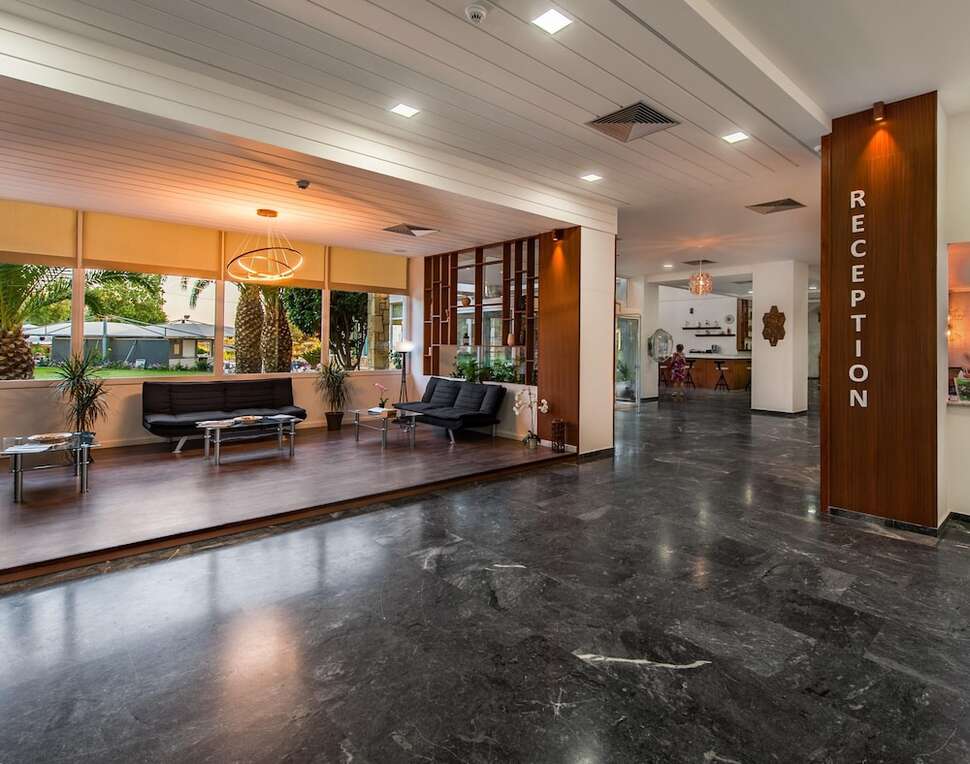 Een foto van het interieur van Evia Riviera Resort