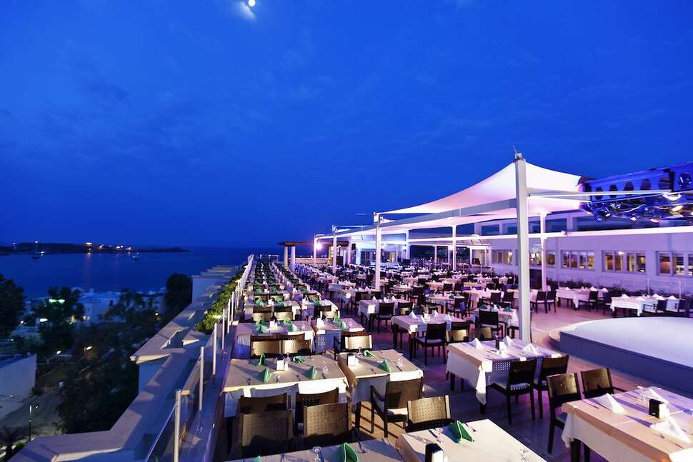 Een foto van de faciliteiten bij Royal Asarlik Beach Hotel & Spa