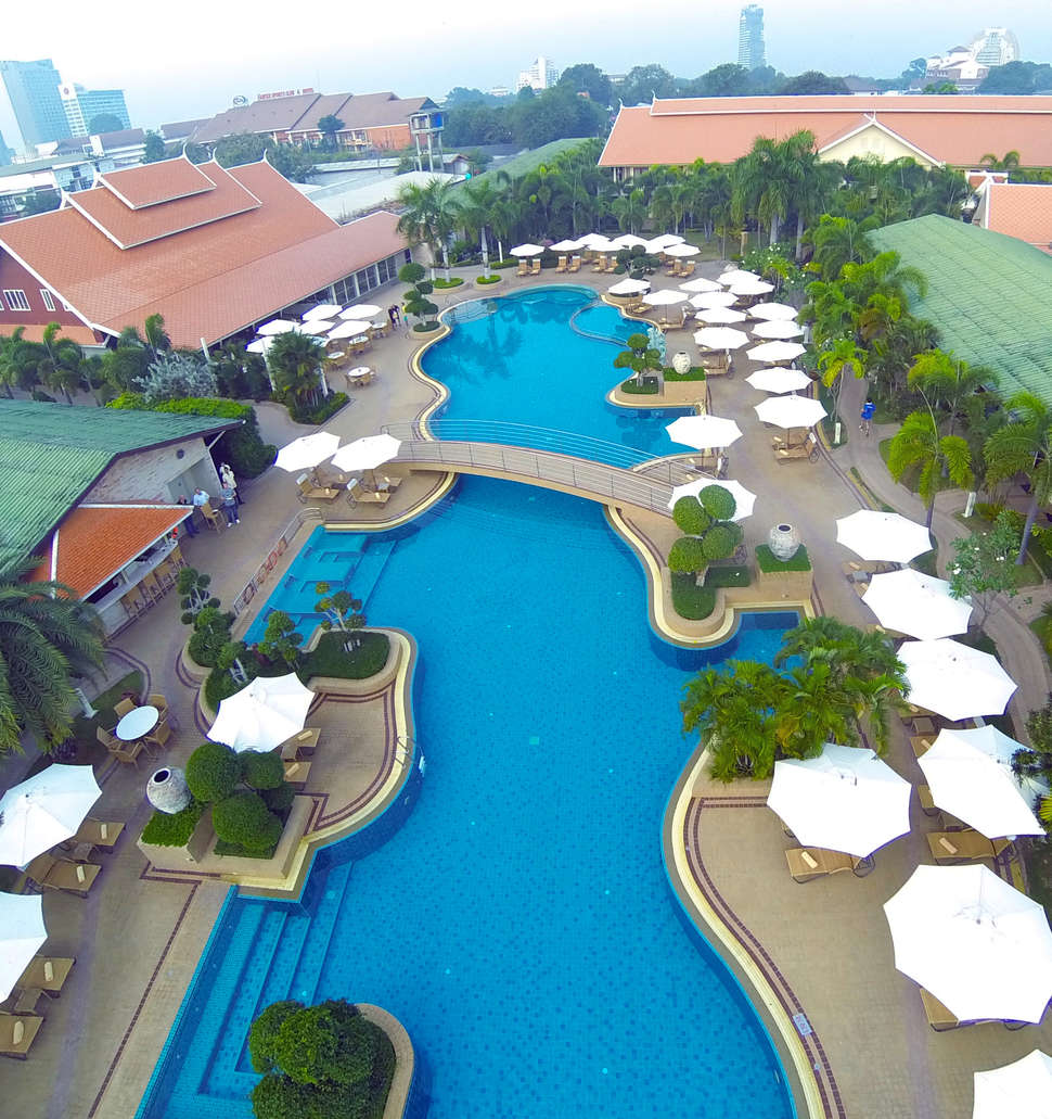 Een foto van het zwembad bij Thai Garden Resort