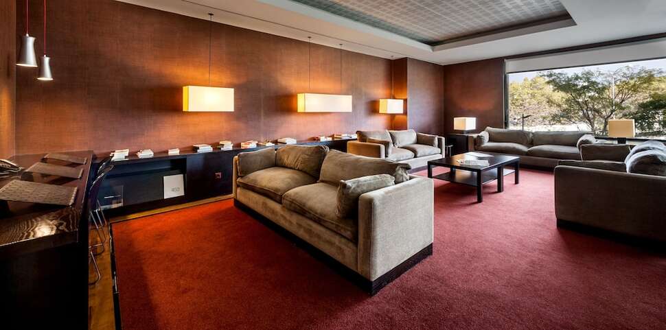 Een foto van het interieur van Hotel Acores Lisboa