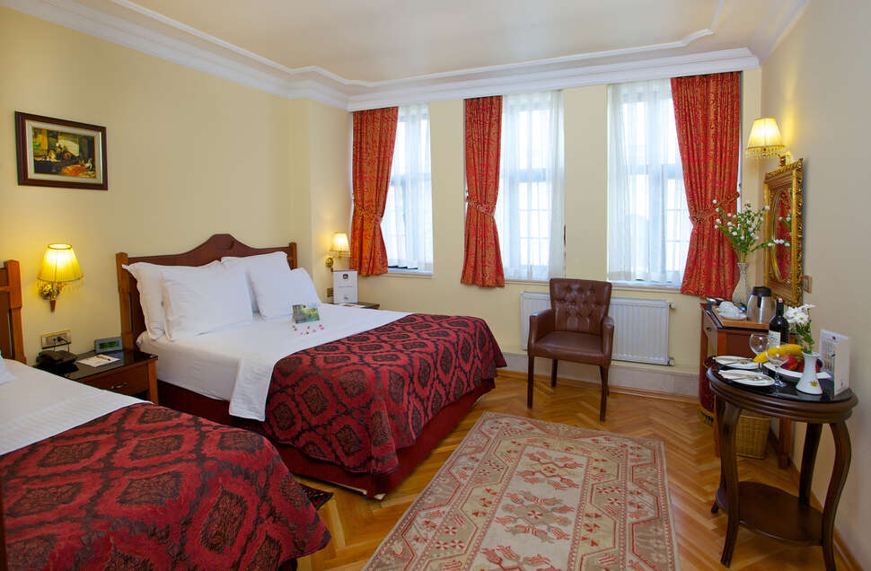 Ein Foto von einer Übersicht des Amber Hotel Istanbul