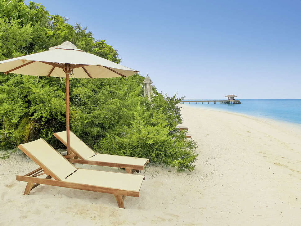 Een foto van het strand bij Barefoot Eco Hotel