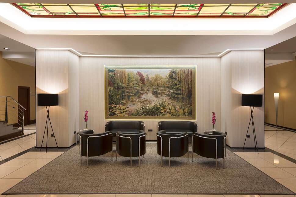 Een foto van het interieur van Elba Madrid Alcala