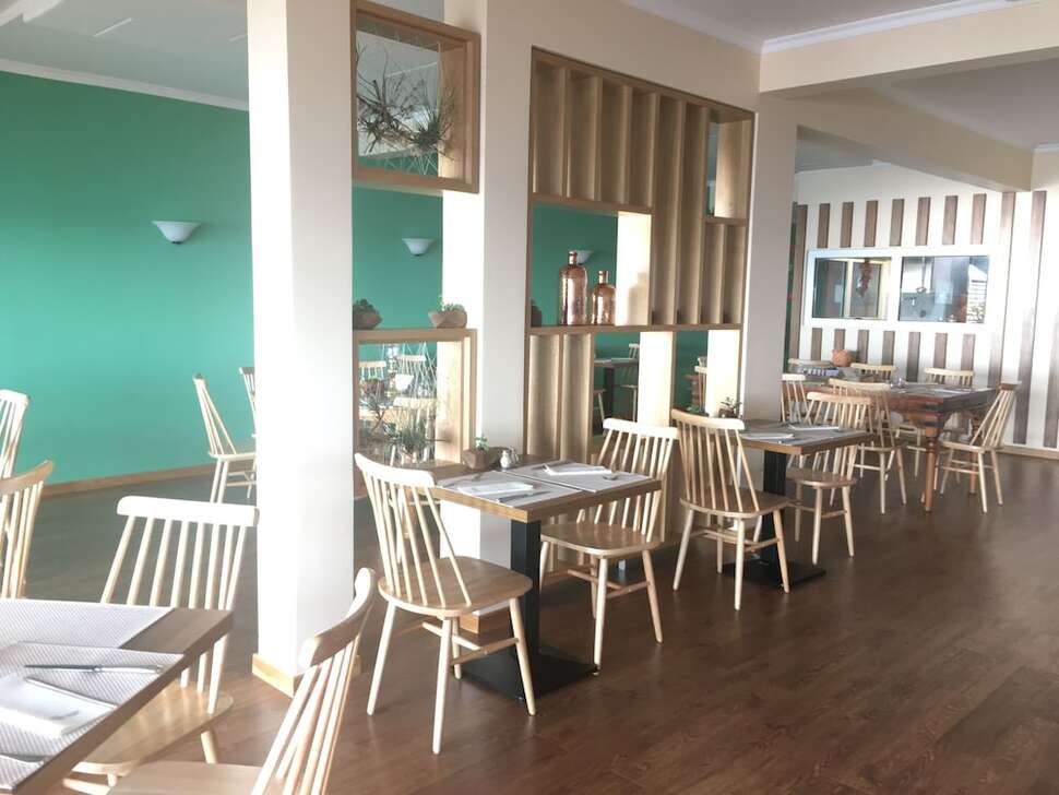 Ein Foto von den Einrichtungen im Hotel Alpino Atlantico