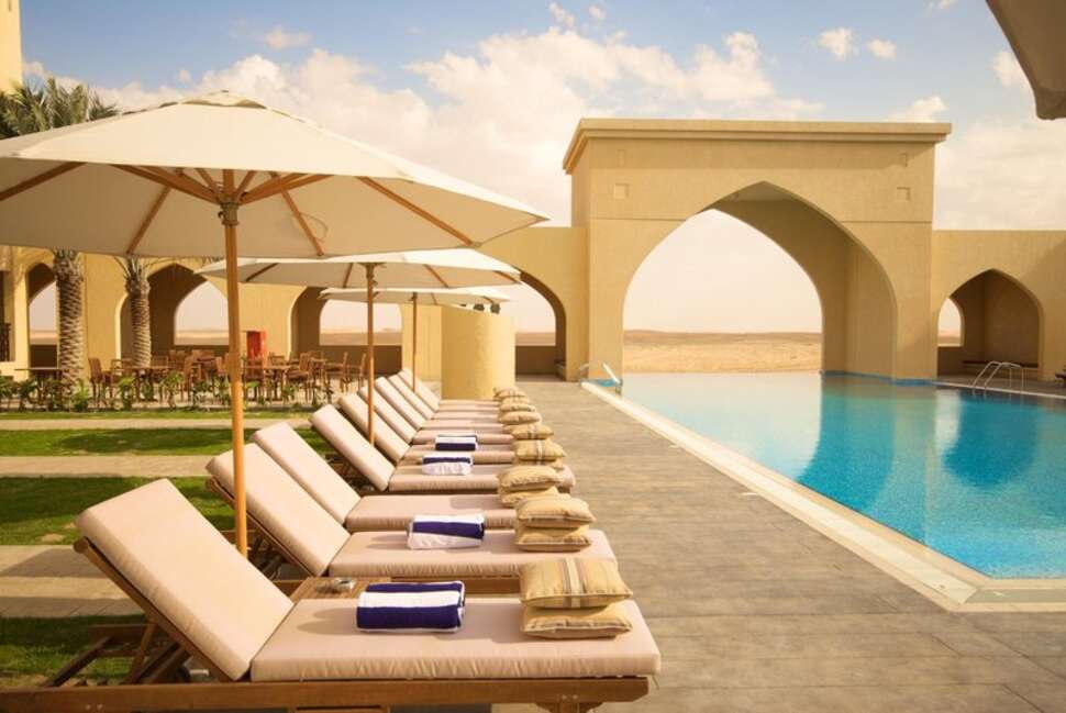 Ein Foto von einer Übersicht des Aldhafra Resort