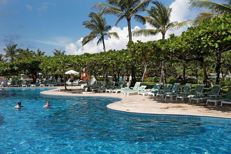 Een foto van het zwembad bij Grand Hyatt Bali