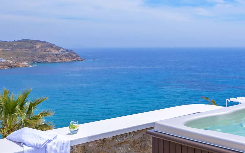 Een foto van de faciliteiten bij Pietra e Mare - Mykonos Moments Hotel