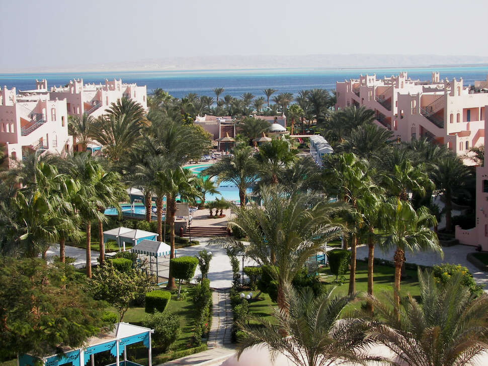 Een foto van een overzicht van Le Pacha Resort