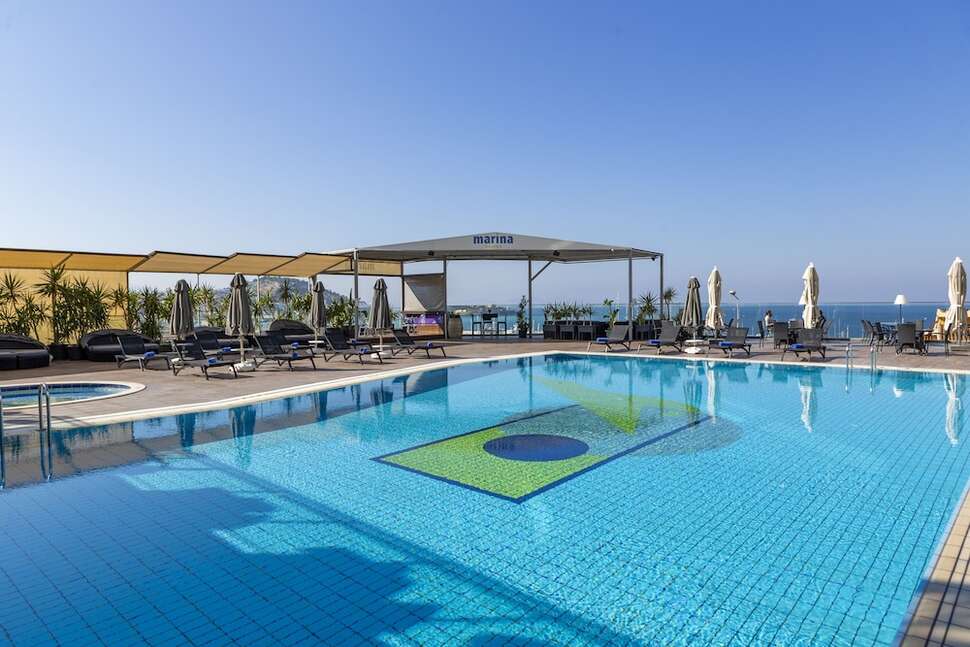 Ein Foto vom Pool im Elite World Kusadasi