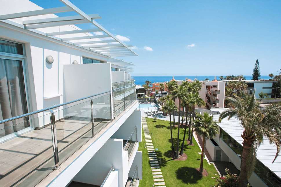 Een foto van het zwembad bij Appartementen El Palmar