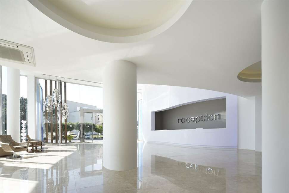 Een foto van het interieur van Blue Bay Platinum